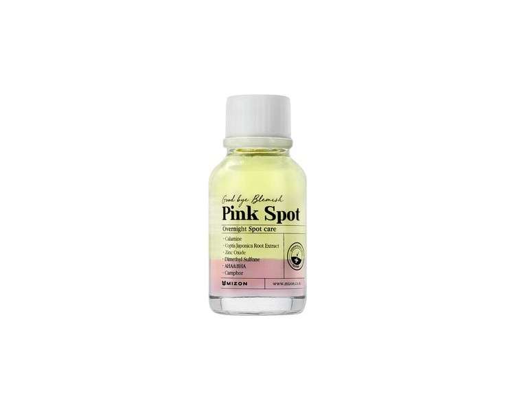 Mizon] Good Bye Blemish Pink Spot Overnight Spot Care with Calamine, Camphor, AHA, BHA 19ml