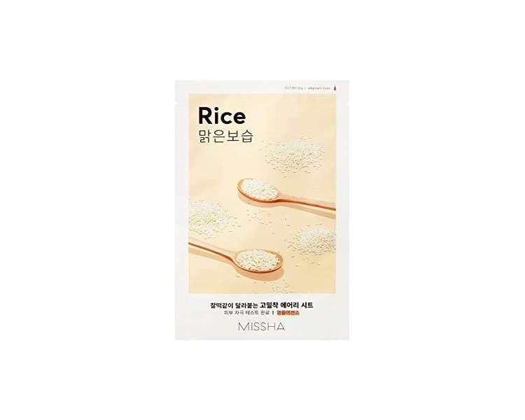 Missha Airy Fit Sheet Mask Rice 20g