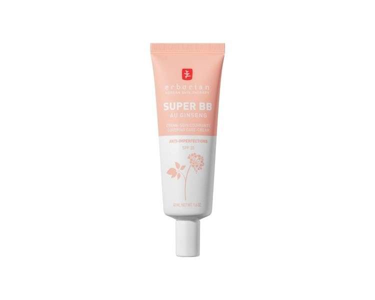 Erborian Super BB Cream with Ginseng Full Coverage BB Cream for Acne Prone Skin 40ml