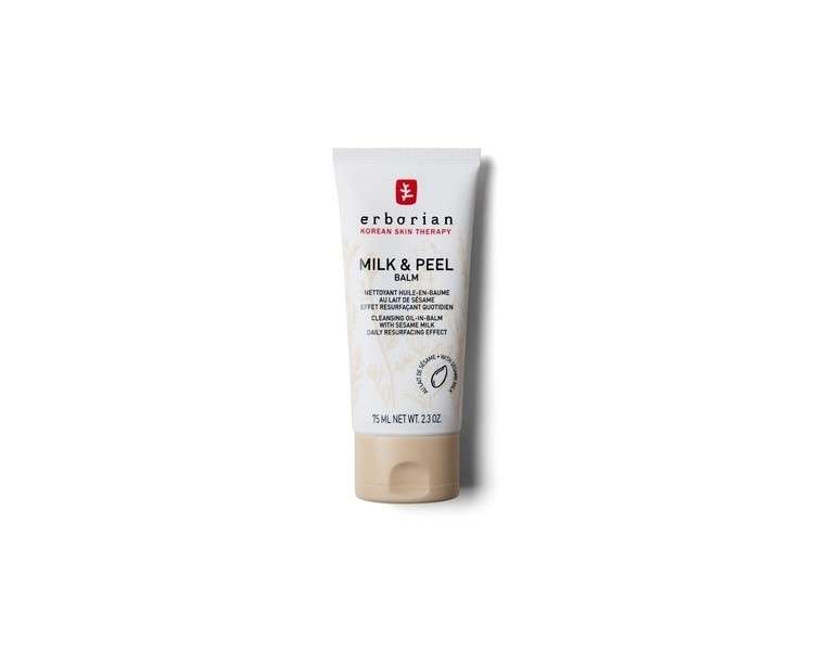 Erborian Milk & Peel Balm 2-in-1 Makeup Remover and Face Cleansing Balm Korean Skincare