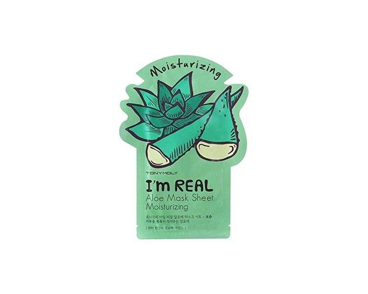 TONYMOLY I Am REAL Moisturizing Aloe Mask Sheet