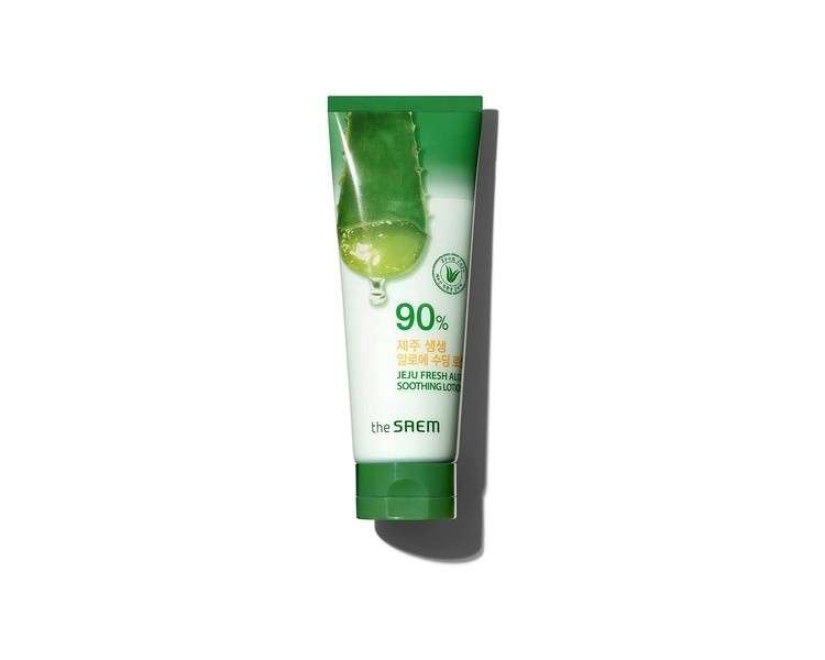 Jeju Fresh Aloe Loción Calmante 90% 250 Ml