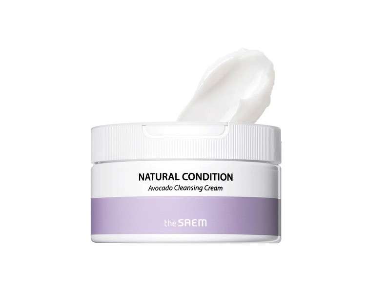 THESAEM Natural Condition Avocado Cleansing Cream with Shea Butter and Avocado Extracts 300ml