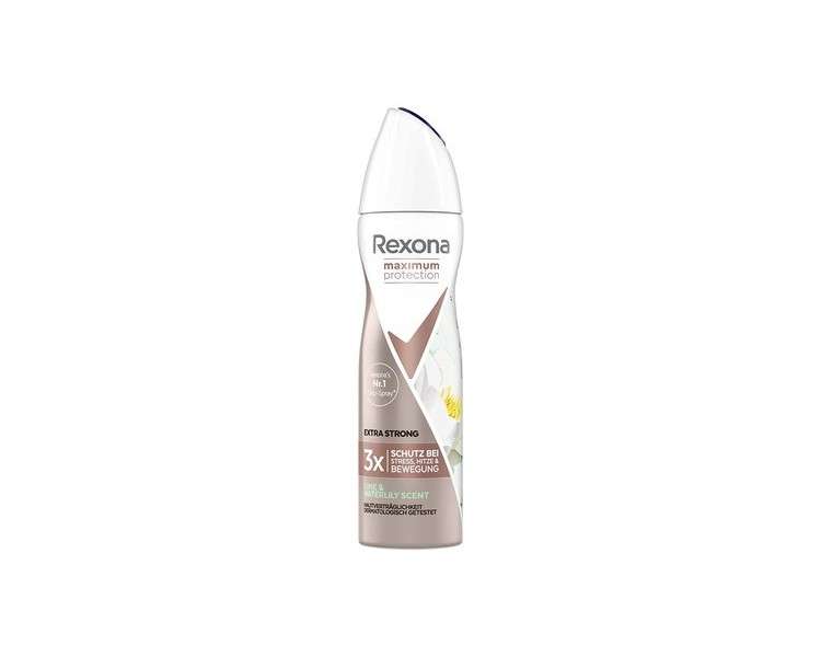 Rexona Maximum Protection Anti-Transpirant Spray Lime & Waterlily Scent 150ml