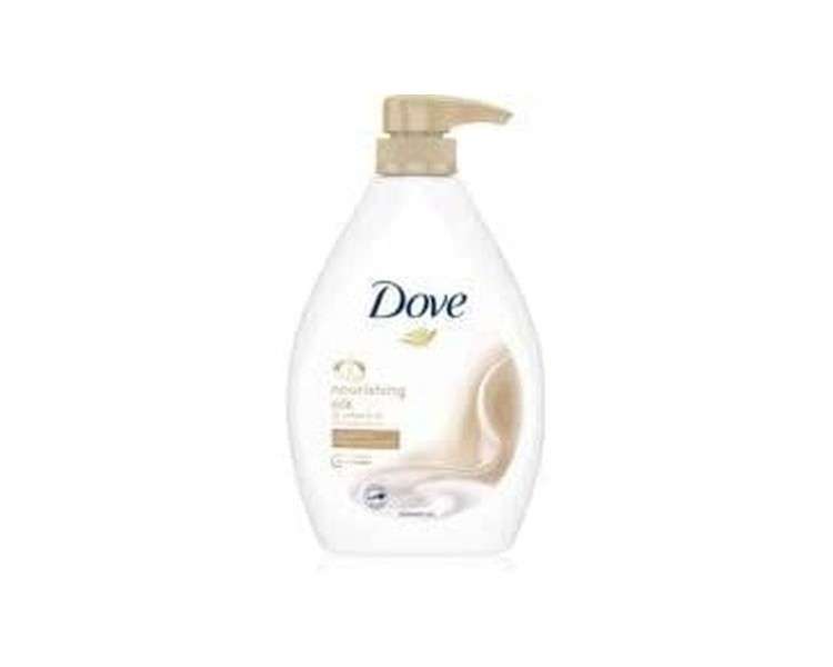 Dove Silk Nourishing Shower Gel with Pump 720ml