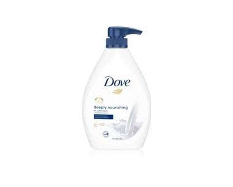 Dove Deeply Nourishing Shower Gel with Pump 720ml
