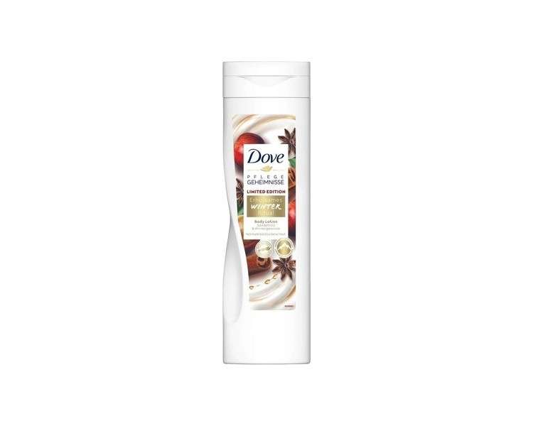 Dove Care Secrets Body Lotion Relaxing Winter Ritual with Sandalwood and Winter Spices for Normal to Dry Skin