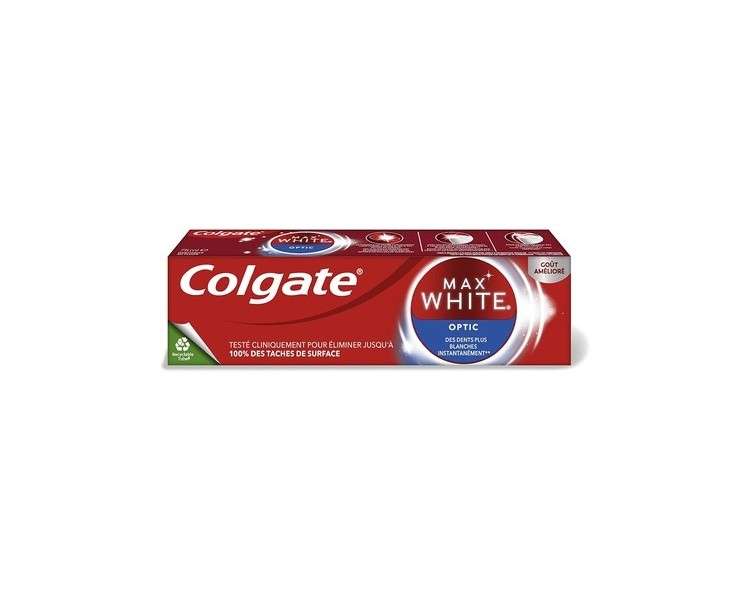 Colgate Dentifrice Blancheur White Instant 75ml Instant Whitening