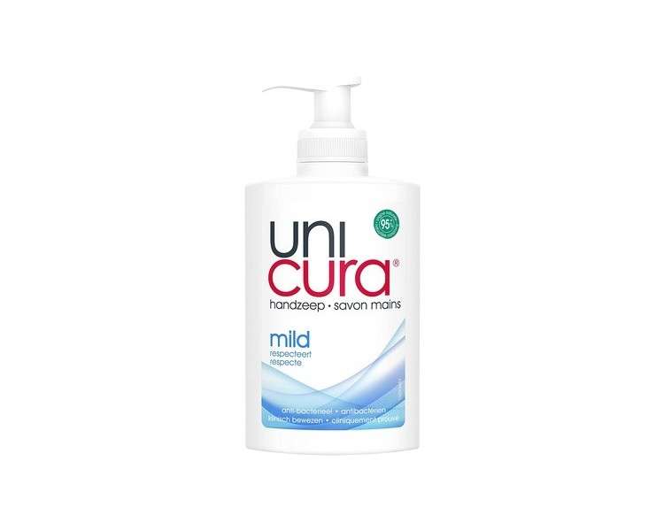 Unicura Antibacterial Liquid Hand Soap Mild 250ml