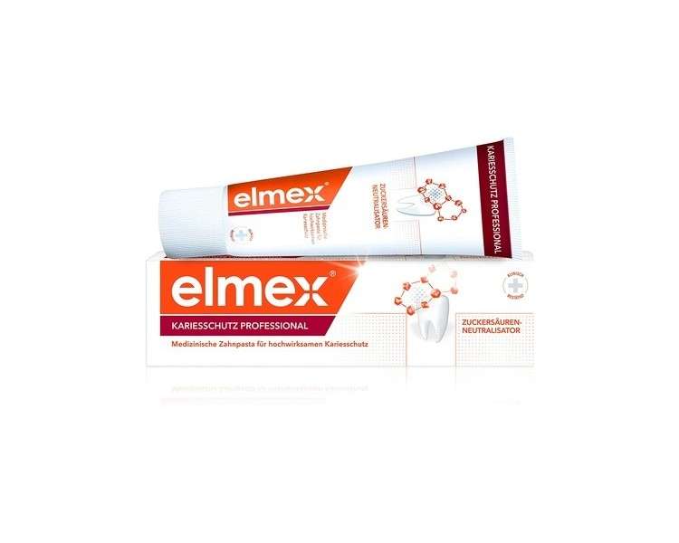 Elmex Toothpaste Caries Protection Professional, 1 X 75 Ml - Toothpaste For