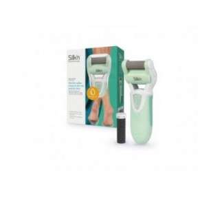 Silk'n Callus Remover Battery Operated with 2 Treatment Rollers Medium and Coarse MicroPedi Wet & Dry