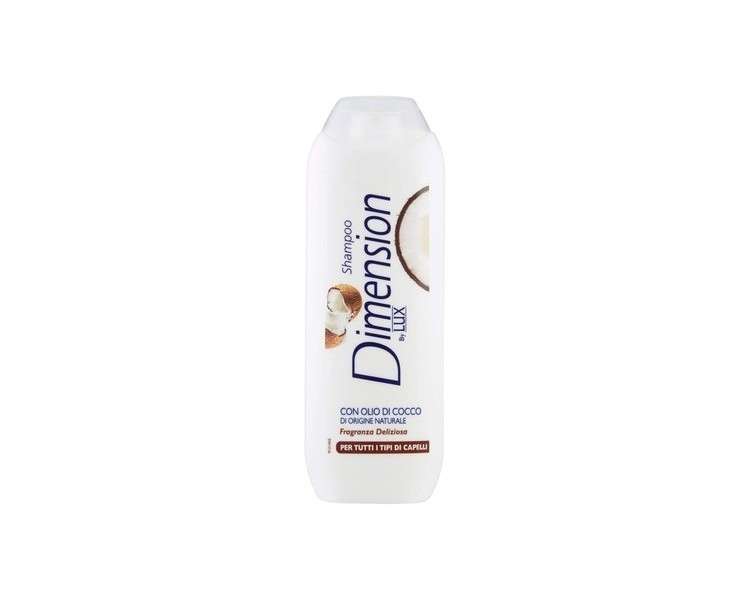 Dimension by Lux Coconut Oil Shampoo for All Hair Types 250ml