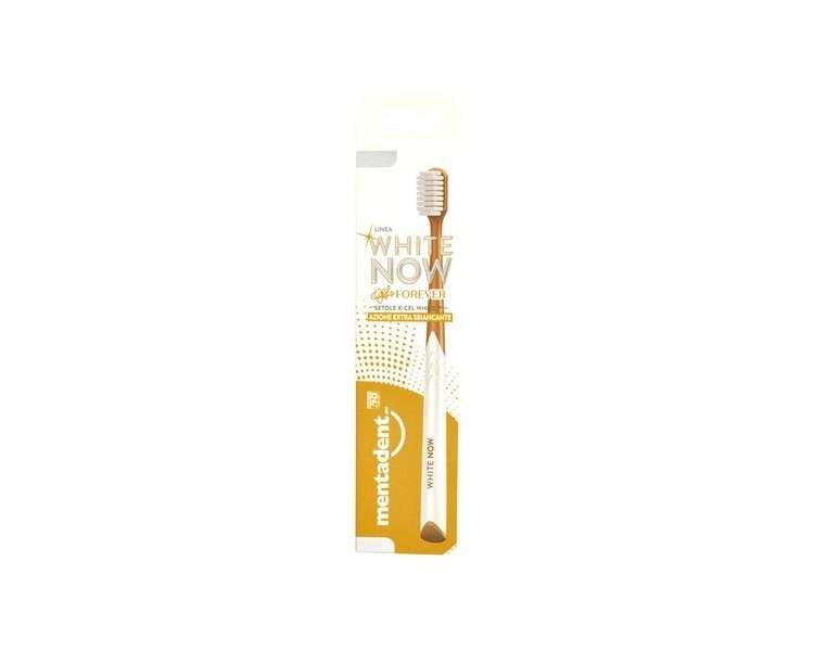 Mentadent White Now Whitening Toothbrush by Giulia De Lellis