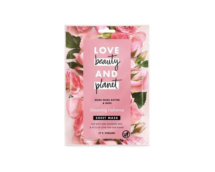 Love Beauty And Planet Radiant Glow Sheet Mask - Unit