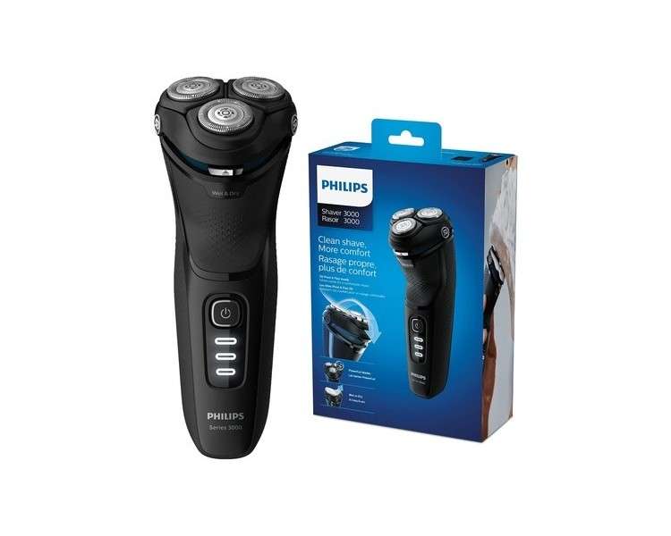 Philips Series 3000 Electric Wet and Dry Shaver Model S3233/52