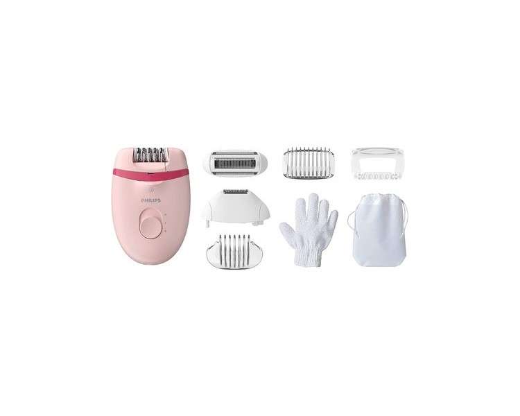 Philips Satinelle Essential Epilator BRE285/00 +5 Accessories +Trimmer +Shaver