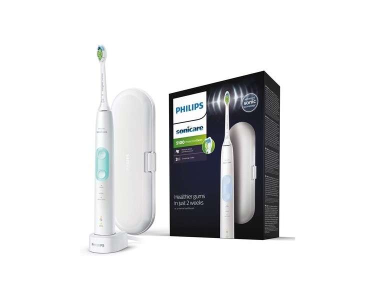 Philips Sonicare ProtectiveClean 5100 Electric Toothbrush HX6857/28 White