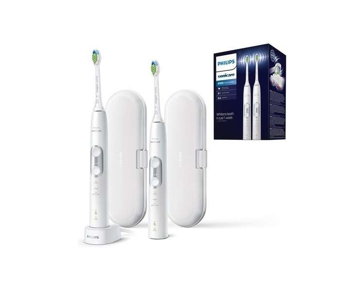 Philips Sonicare ProtectiveClean 6100 Electric Sonic Toothbrush White