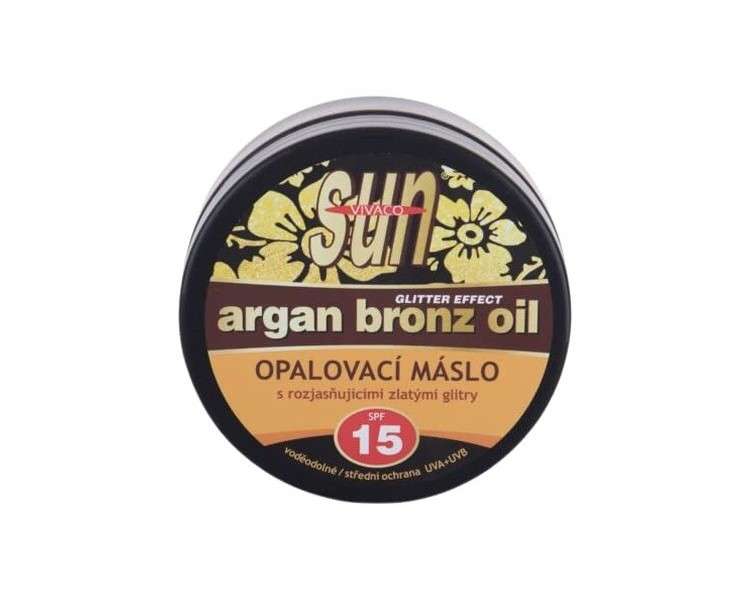 Sun Argan Bronz Oil SPF 15 with Organic Argan Oil 200ml