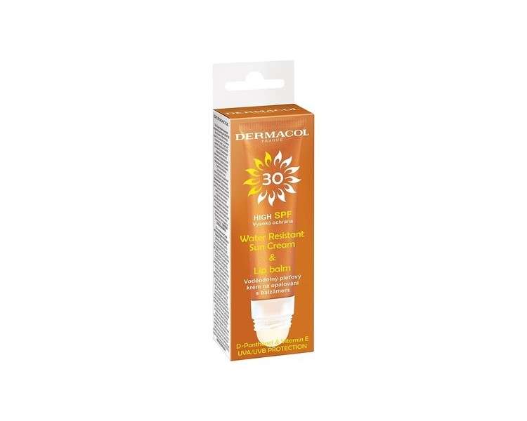 Sun Water Resistant Cream and Lip Balm SPF 30 Sunscreen 30ml