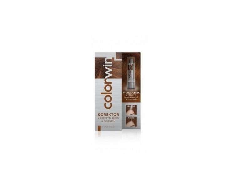 Colorwin Root and Gray Hair Concealer Light Brown 4.6g