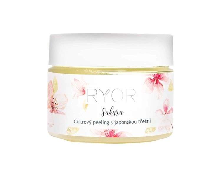 Ryor Sakura Sugar Body Scrub Japanese Cherry 325g