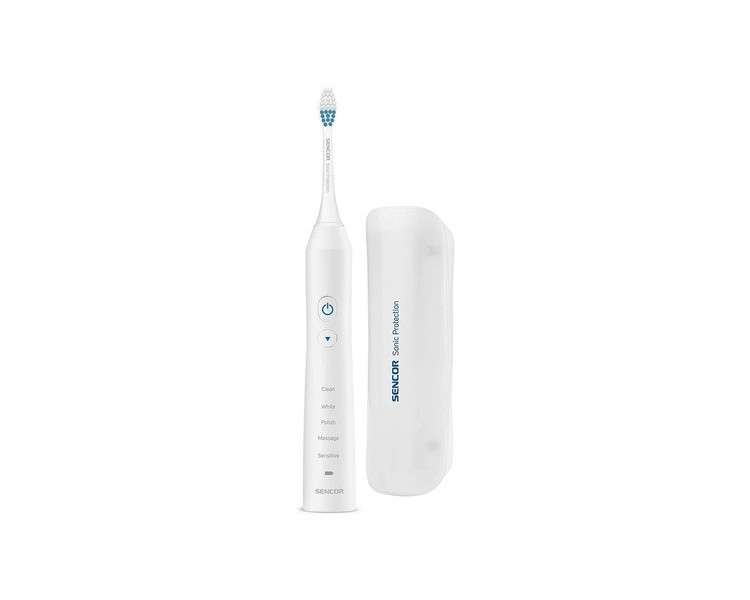 Electric Sonic Toothbrush with 48000 Brushing Speeds White