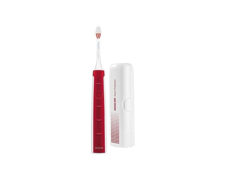 Electric Sonic Toothbrush with 41000 Brushing Speed in Red