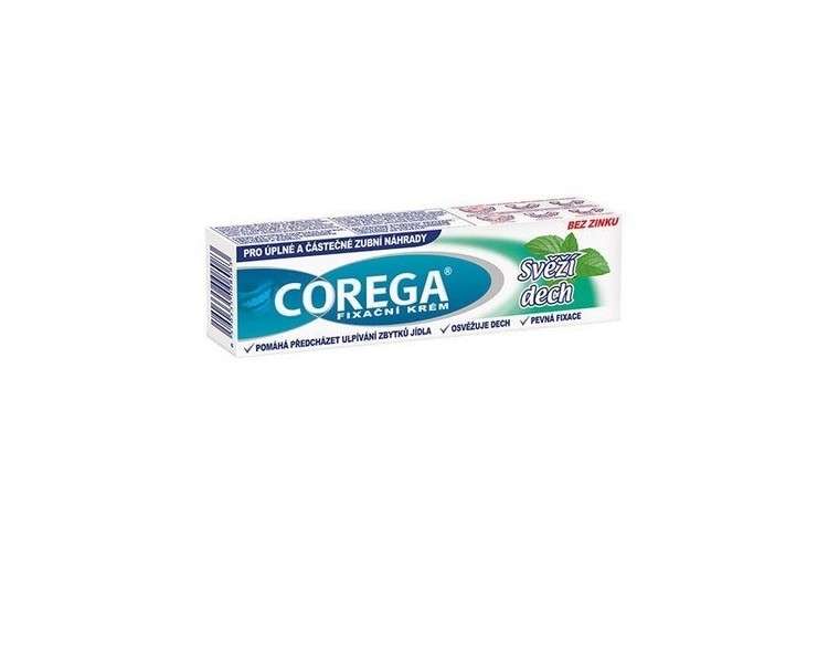 Corega Denture Adhesive Fresh Mint