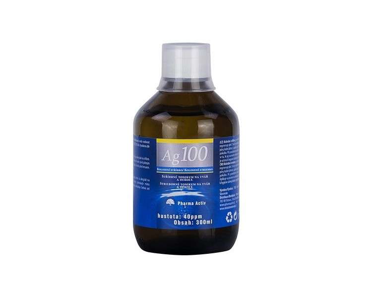 Kolloidales Silber Ag100 40ppm 300ml