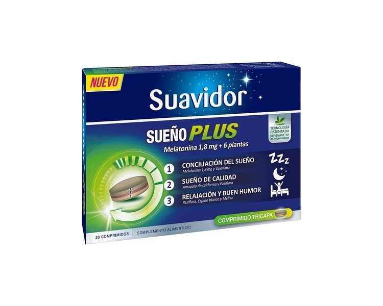 SUAVIDOR SUEÑO PLUS 15 Tablets