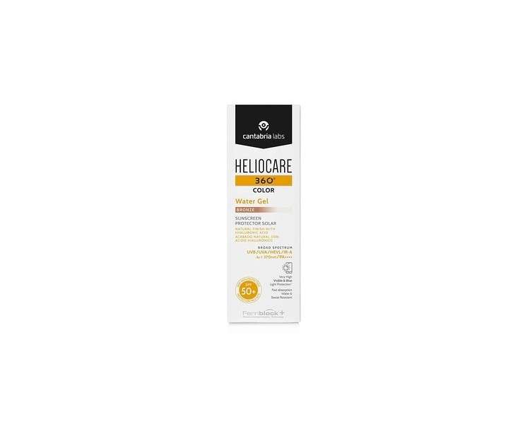 Heliocare 360 Color Water Gel Bronze SPF 50+ 50ml