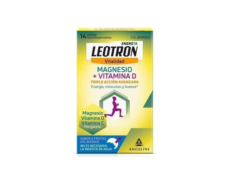 Leotron Magnesium + Vitamin D 14 Sachets