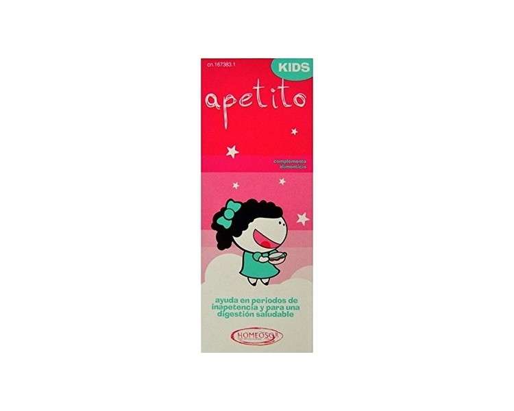 Homeosor Apetito Kids Syrup 150ml