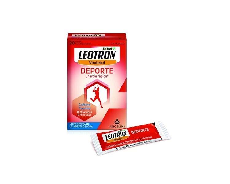 Leotron Fast Energy 10 Oral Dispersible Sachets