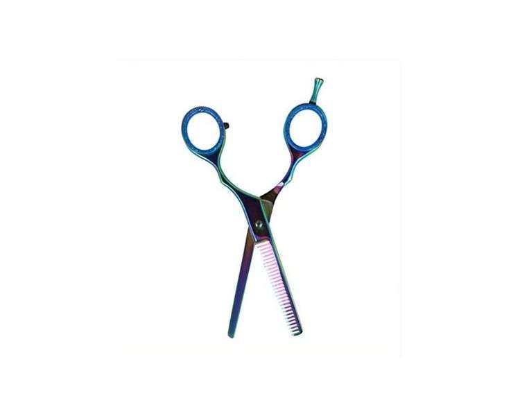 Zainesh Professional Multi Metal Scissors with 25 Teeth 5.5 Inches - Standard