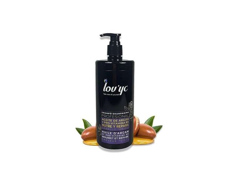 Lov'yc Professional Hair Shampoo with Argan Oil for Nourishing and Repairing Colored Hair 25.3 fl oz