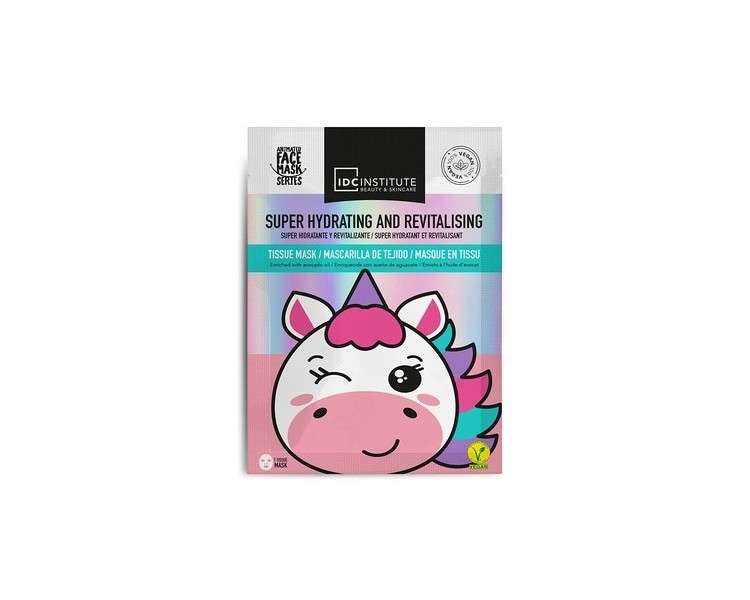 Moisturizing and Revitalizing Unicorn Fabric Face Mask