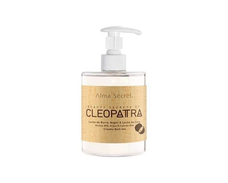 Alma Secret Cleopatra Bath Gel with Donkey Milk, Argan and Coconut Milk 500ml