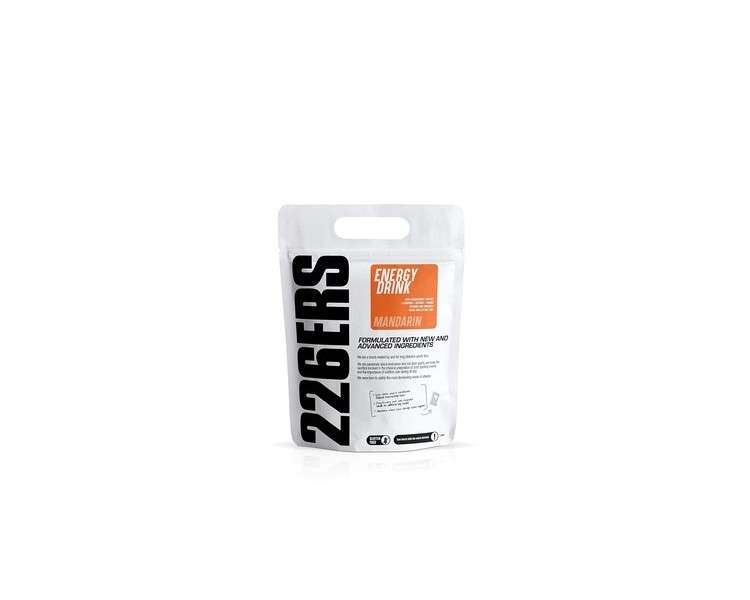 226ERS Energy Drink Powder with Amylopectin, Taurine, and L-Carnitine Mandarin 500g