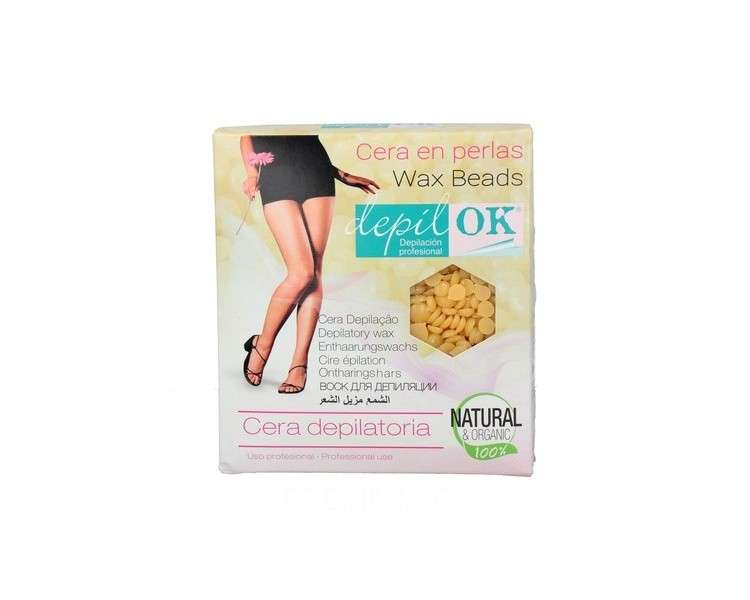 Depil Ok Natural Pearl Wax Beads 1000g