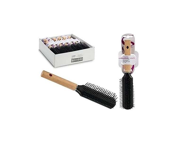 BigBuy Beauty Wooden Brush