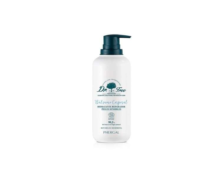 Dr. Tree Moisturizing Body Balm Repairs and Moisturizes Skin 99.5% Natural Ingredients 400ml