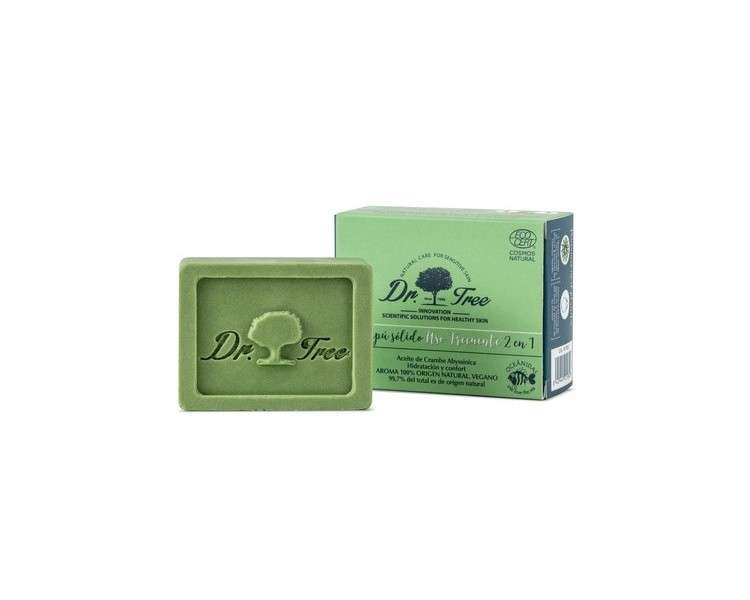 Dr. Tree Solid Shampoo and Conditioner for Frequent Use 75g - Up to 120 Uses