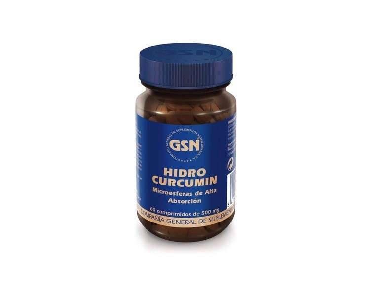 Nutricosmetics - Gsn Hidrocurcumin 60 Comprimidos
