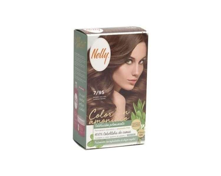 NELLY Ammonia-Free Hair Color 7/95 Brown