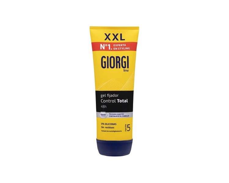 Giorgi Line Total Control 48 Hour Water Resistant Hair Gel 240ml - Size 5