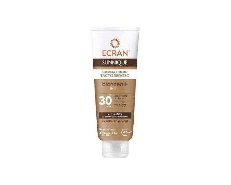 Ecran Sunnique Bronze F30 Cream-Gel 250ml