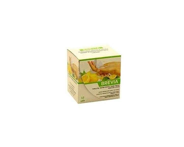 Brevia Citron Intimate Hygiene Wipes - Pack of 12