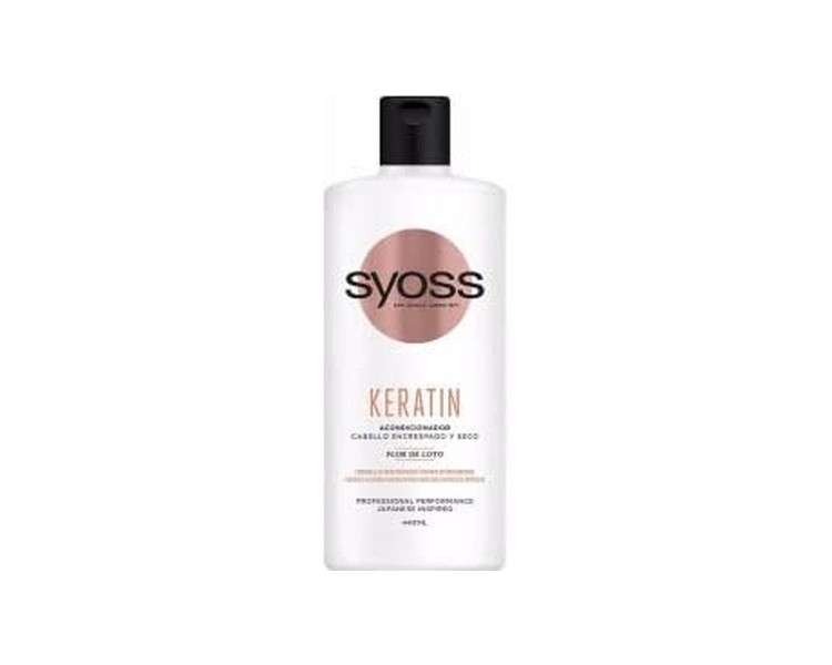 Keratin Conditioner for frizzy and dry hair 440ml